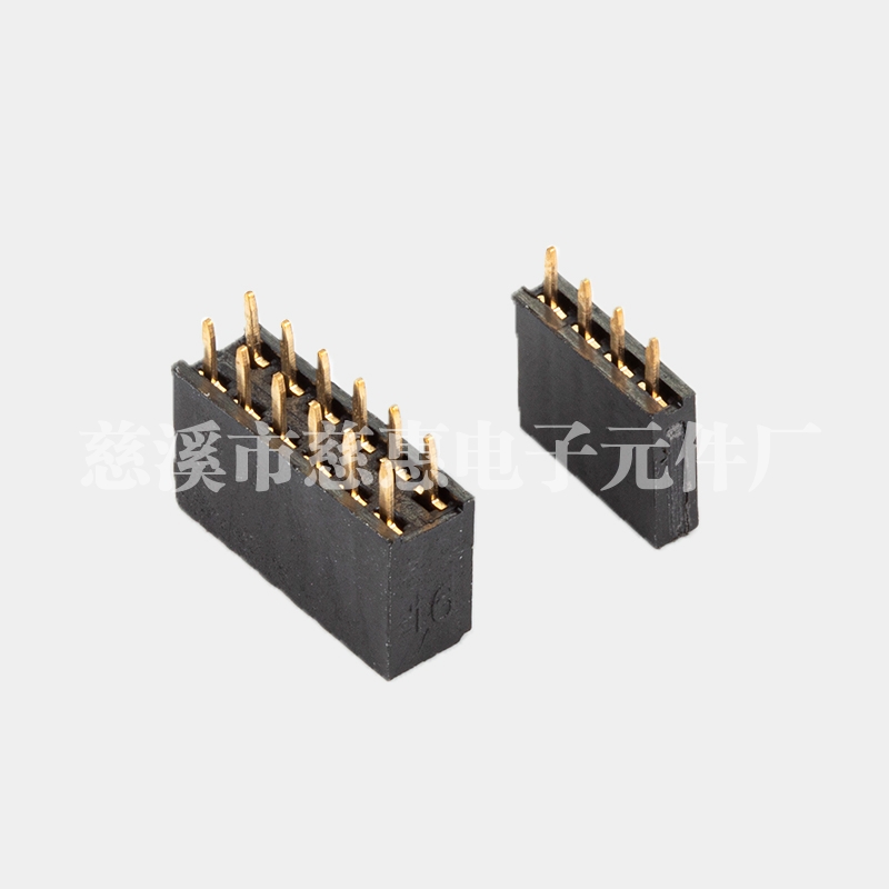 PH2.54 H3.5,5.0，5.7,8.5单双排母 Y端 180°